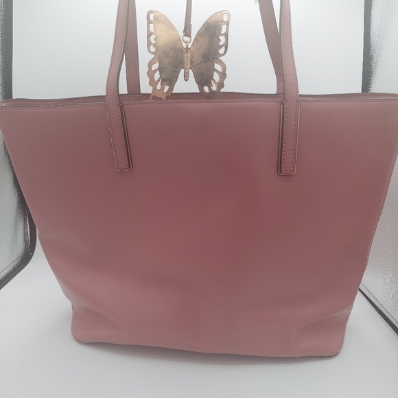 Kate Spade All the Buzz Butterfly pink tote Hawaiian Exclusive - Picture 3 of 8